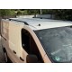 Рейлінги чорні Довга, Чавунні ніжки для Opel Vivaro 2015-2019 рр