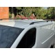Рейлінги чорні Довга, Чавунні ніжки для Opel Vivaro 2015-2019 рр