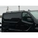 Рейлінги чорні Довга, Чавунні ніжки для Opel Vivaro 2015-2019 рр