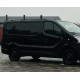 Рейлінги чорні Довга, Чавунні ніжки для Opel Vivaro 2015-2019 рр