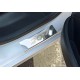 Накладки на пороги Carmos (4 шт, нерж.) для Peugeot 207