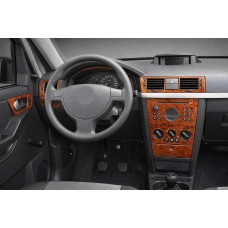 Накладки на Панель Приборов Карбон для Opel Meriva 2002-2010 гг