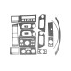 Накладки на панель Алюміній для Opel Meriva 2002-2010 рр