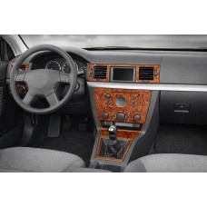 Накладки на панель Алюміній для Opel Vectra C 2002-2008 рр