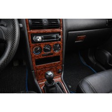 Накладки на панель Алюміній для Opel Astra G classic 1998-2012 рр
