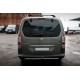 Накладка на стопы Угловые (2 шт, пласт) для Peugeot Partner Tepee 2008-2018 гг