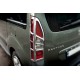 Накладка на стопы Угловые (2 шт, пласт) для Peugeot Partner Tepee 2008-2018 гг