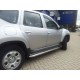 Бокові пороги Premium (2 шт., нерж.) 60 мм для Renault Duster 2008-2017 рр