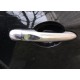 Накладки на ручки (4 шт., нерж.) 1 чип, Carmos - Турецкая сталь для Renault Fluence 2009-2016 гг