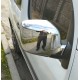 Накладки на дзеркала 2008-2013 (2 шт) Carmos - Хромований пластик для Renault Kangoo рр