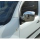 Накладки на дзеркала 2008-2013 (2 шт) Carmos - Хромований пластик для Renault Kangoo рр