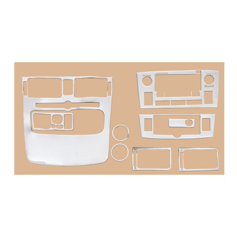 Накладки на панель Small Карбон для Toyota Avensis 2003-2009 гг