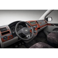 Накладки на панель Титан для Volkswagen T5 2010-2015 рр