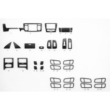 Накладки в салон (kit-1) Алюміній для Chevrolet Epica 2006-2014 рр