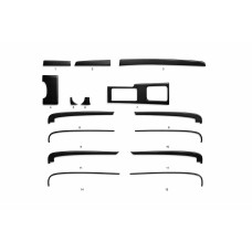 Накладки в салон (kit-2) Жовтий для Chevrolet Epica 2006-2014 рр