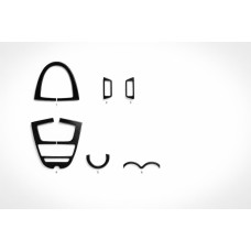 Тюнинг салона Синий для Peugeot 107 2005-2014 гг