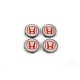 Ковпачки диски 57/55.5 мм V4 (4 шт) для Тюнінг Honda