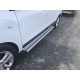 Бокові пороги Maya V2 (2 шт., алюміній) для Dacia Lodgy 2012-2022 рр