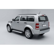 Боковые Подножки Maya V2 (2 шт., Алюминий) для Dodge Nitro 2006-2011 гг