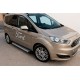 Боковые Подножки Maya V2 (2 шт., Алюминий) для Ford Courier 2014-2023 гг