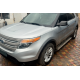 Боковые Подножки Maya V2 (2 шт., Алюминий) для Ford Explorer 2011-2019 гг