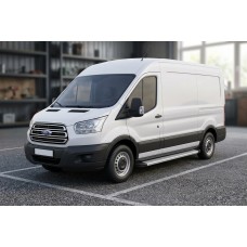 Бокові пороги Maya V2 (2 шт., алюміній) L1 (Regular) для Ford Transit 2014- рр