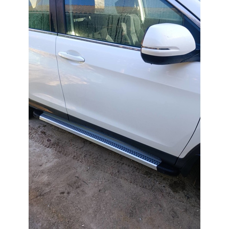 Бокові пороги Maya V2 (2 шт., алюміній) для Honda CRV 2012-2016 рр