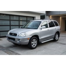 Бокові пороги Maya V2 (2 шт., алюміній) для Hyundai Santa Fe 1 2000-2006 рр