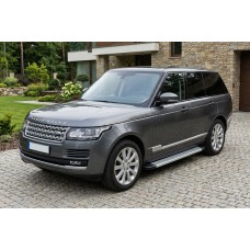 Бокові пороги Maya V2 (2 шт., алюміній) для Range Rover IV L405 2013-2021 рр
