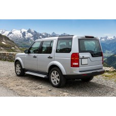 Бокові пороги Maya V2 (2 шт., алюміній) для Land Rover Discovery III 2004-2009 рр