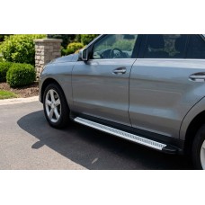 Боковые Подножки Maya V2 (2 шт., Алюминий) для Mercedes GLE/ML class W166 2011-2018 гг