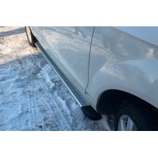 Бокові пороги Maya V2 (2 шт., алюміній) для Mazda CX-3 2015- рр