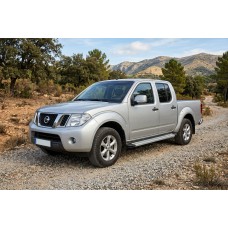 Боковые Подножки Maya V2 (2 шт., Алюминий) для Nissan Navara 2006-2015 гг