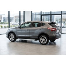 Боковые Подножки Maya V2 (2 шт., Алюминий) для Nissan Qashqai 2014-2021 гг