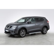 Боковые Подножки Maya V2 (2 шт., Алюминий) для Nissan X-trail T32/Rogue 2014-2021 гг