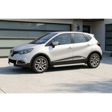 Боковые Подножки Maya V2 (2 шт., Алюминий) для Renault Captur 2013-2019 гг