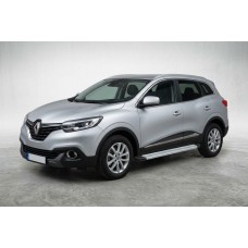 Бокові пороги Maya V2 (2 шт., алюміній) для Renault Kadjar 2015-2022 рр