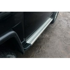 Бокові пороги Maya V2 (2 шт., алюміній) для Toyota FJ Cruiser 2006-2022 рр