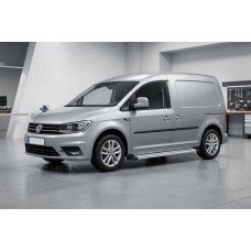 Бокові пороги Maya V2 (2 шт., алюміній Максі база для Volkswagen Caddy 2015-2020 рр