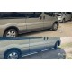Бічні труби BB002 (2 шт., нерж.) 60 мм, довга база для Renault Trafic 2001-2015 рр