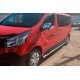 Боковые трубы BB002 (2 шт., нержавейка) 60 мм, длинная база для Renault Trafic 2001–2015 гг