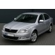 Накладки на дзеркала (2 шт., нерж) OmsaLine - Італійська нержавійка для Skoda Octavia II A5 2006-2010 рр