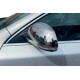 Накладки на дзеркала (2 шт., нерж) Carmos - Турецька сталь для Skoda Octavia II A5 2010-2013 рр
