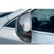 Накладки на дзеркала (2 шт., нерж) Carmos - Турецька сталь для Skoda Octavia II A5 2010-2013 рр