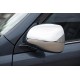 Накладки на дзеркала (2 шт., нерж) OmsaLine - Італійська нержавійка для Toyota Land Cruiser Prado 120 2002-2009 рр