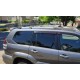 Рейлінги Хром турецькі Пластикові ніжки для Toyota Land Cruiser Prado 120
