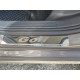 Накладки на пороги Carmos (4 шт, нерж) для Volkswagen Golf 4
