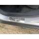 Накладки на пороги OmsaLine (4 шт, нерж) для Volkswagen Passat B5 1997-2005 рр