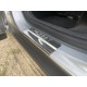 Накладки на пороги OmsaLine (4 шт, нерж) для Volkswagen Passat B5 1997-2005 рр