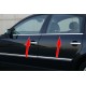 Зовнішня окантовка вікон (4 шт, нерж) Carmos - Турецька сталь для Volkswagen Passat B5 1997-2005 рр